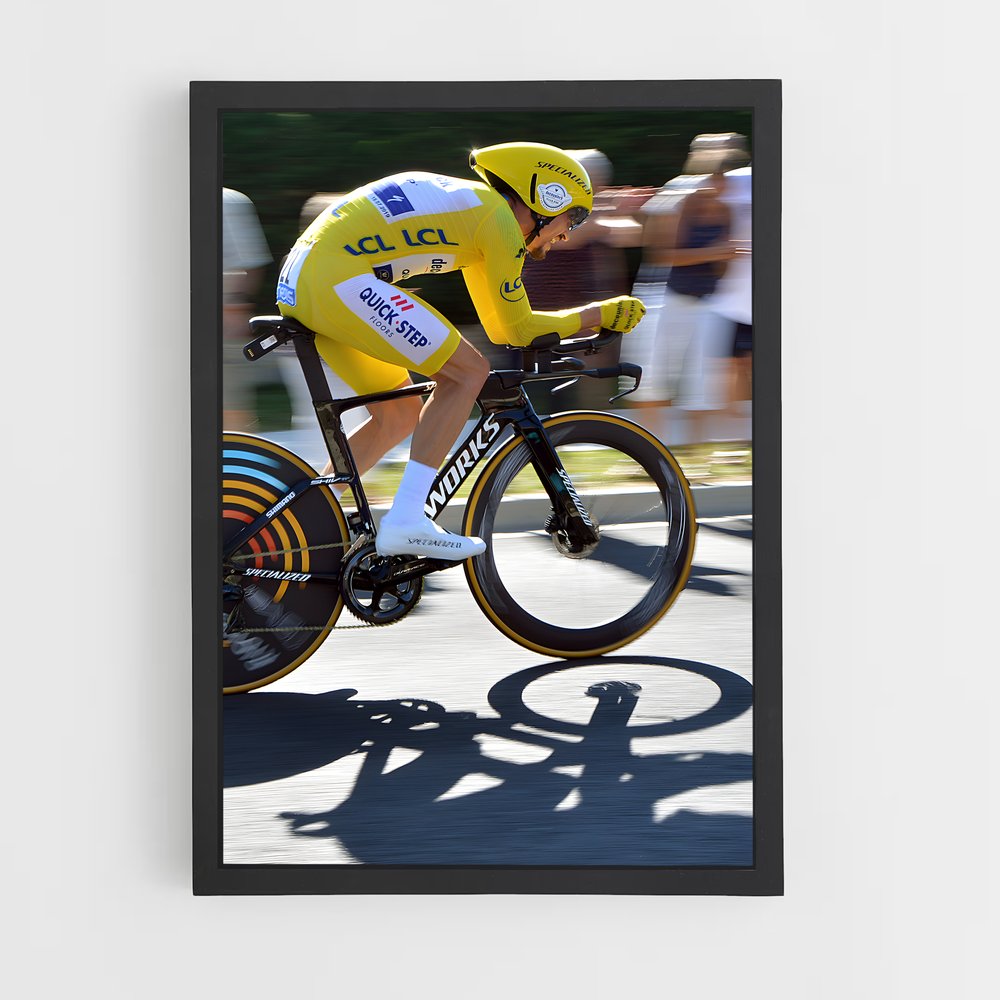 Poster Julian Alaphilippe Cycling Design iconique – affiche Cyclisme (vue 2)
